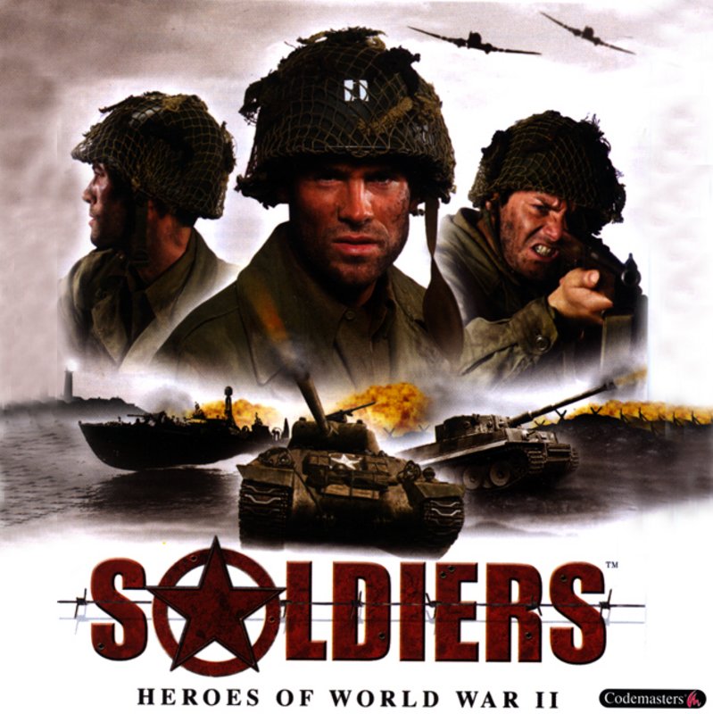 Soldiers: Heroes of World War II - pedn CD obal