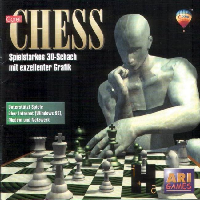 Corel Chess - pedn CD obal