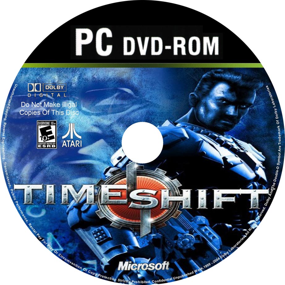 TimeShift - CD obal