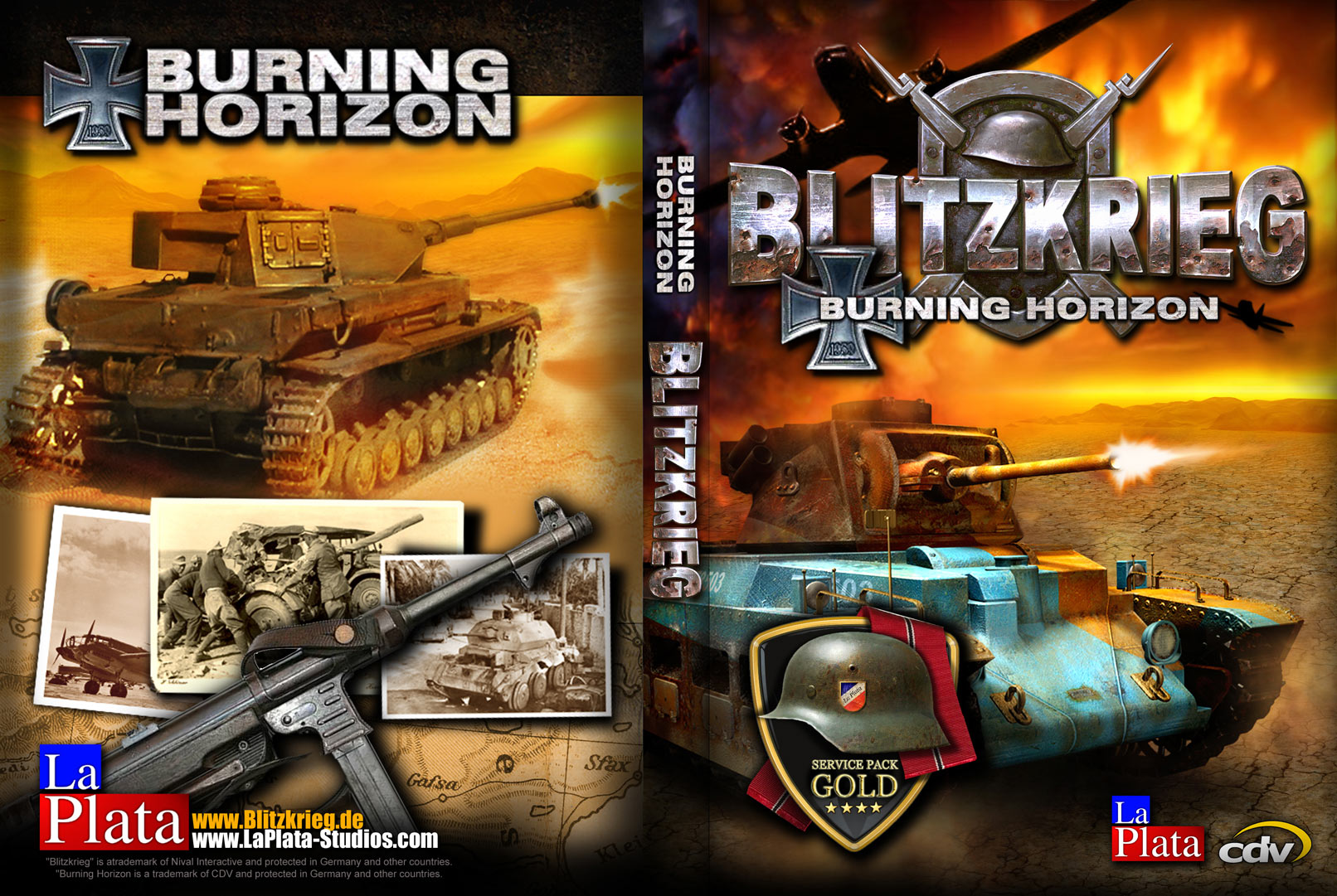 Blitzkrieg: Burning Horizon - DVD obal 2