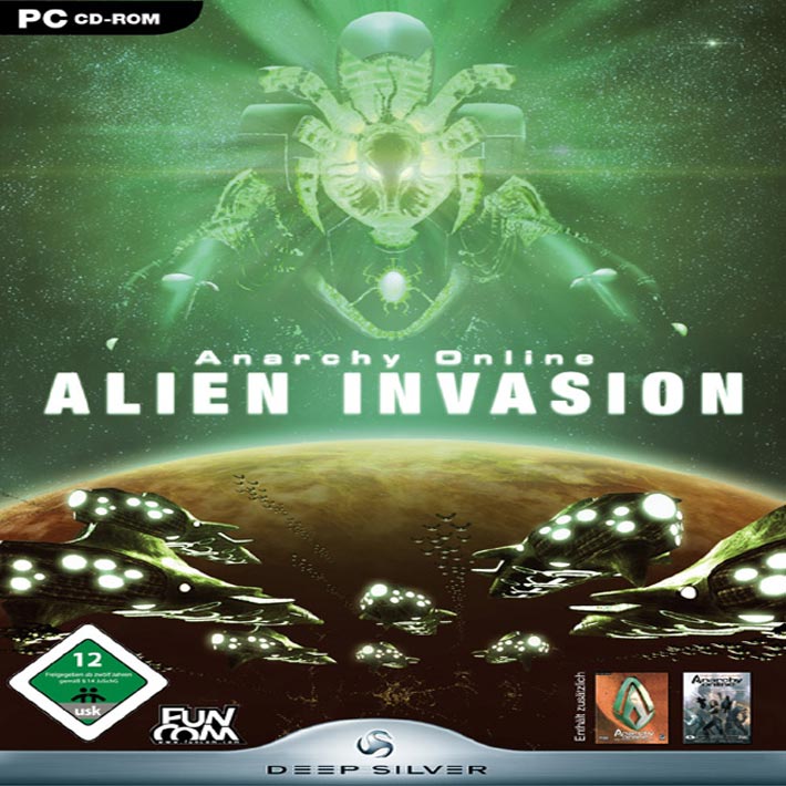 Anarchy Online: Alien Invasion - pedn CD obal