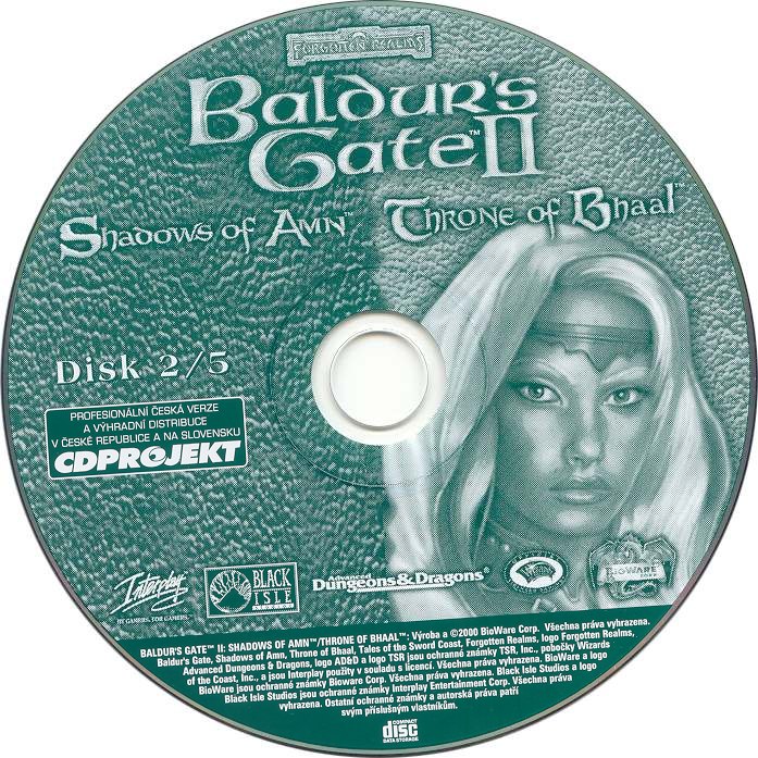 Baldur's Gate 2: Platinum Edition - CD obal 2