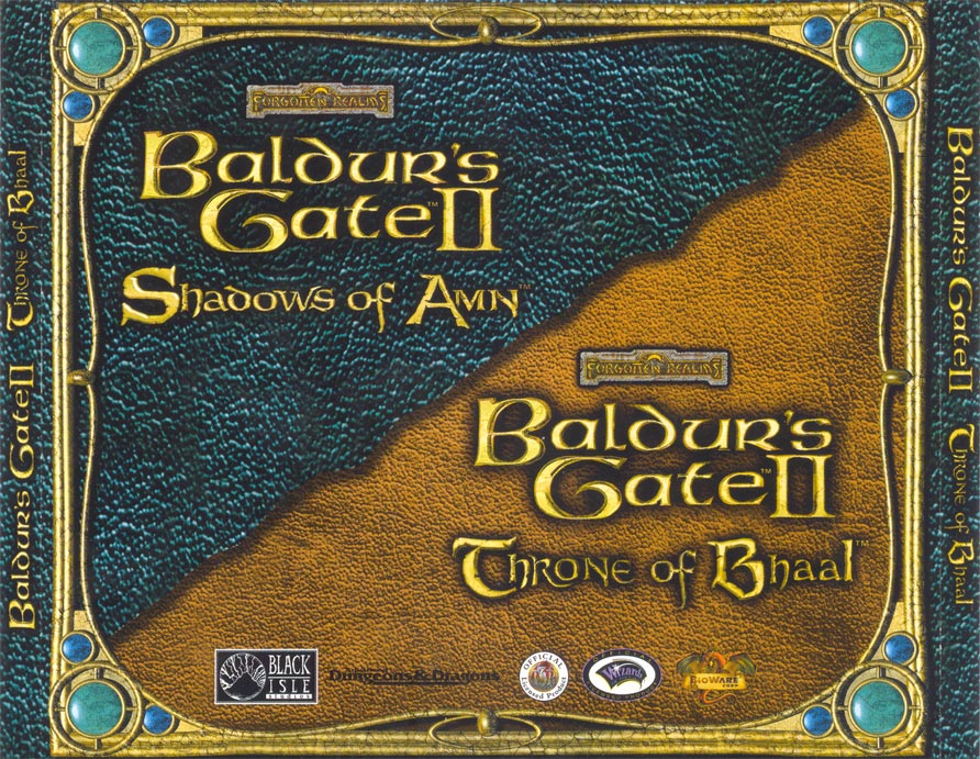 Baldur's Gate 2: Platinum Edition - pedn CD obal
