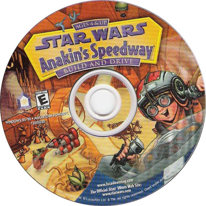 Star Wars: Anakin's Speedway - CD obal