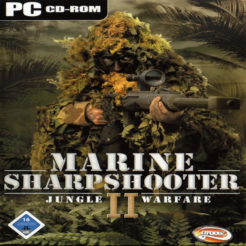 Marine Sharpshooter 2: Jungle Warfare - pedn CD obal