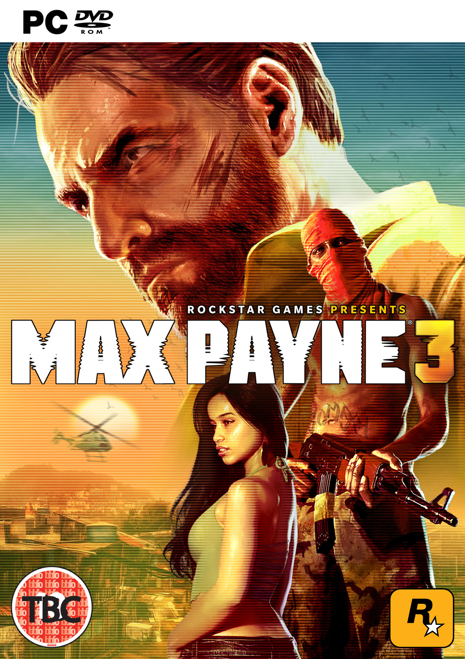 Max Payne 3 - pedn DVD obal