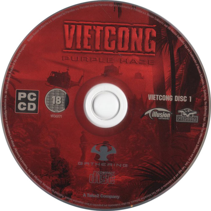 Vietcong: Purple Haze - CD obal 3