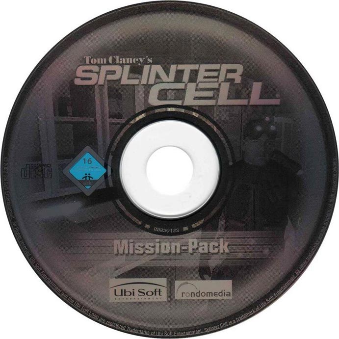 Splinter Cell: Mission Pack - CD obal