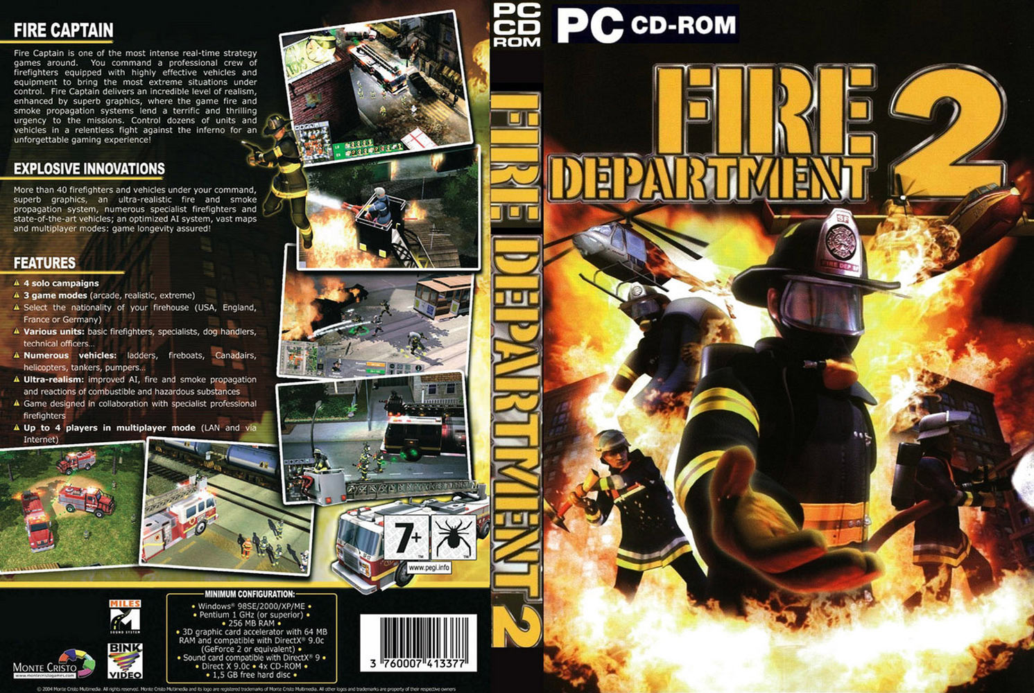 Fire Department 2 - DVD obal