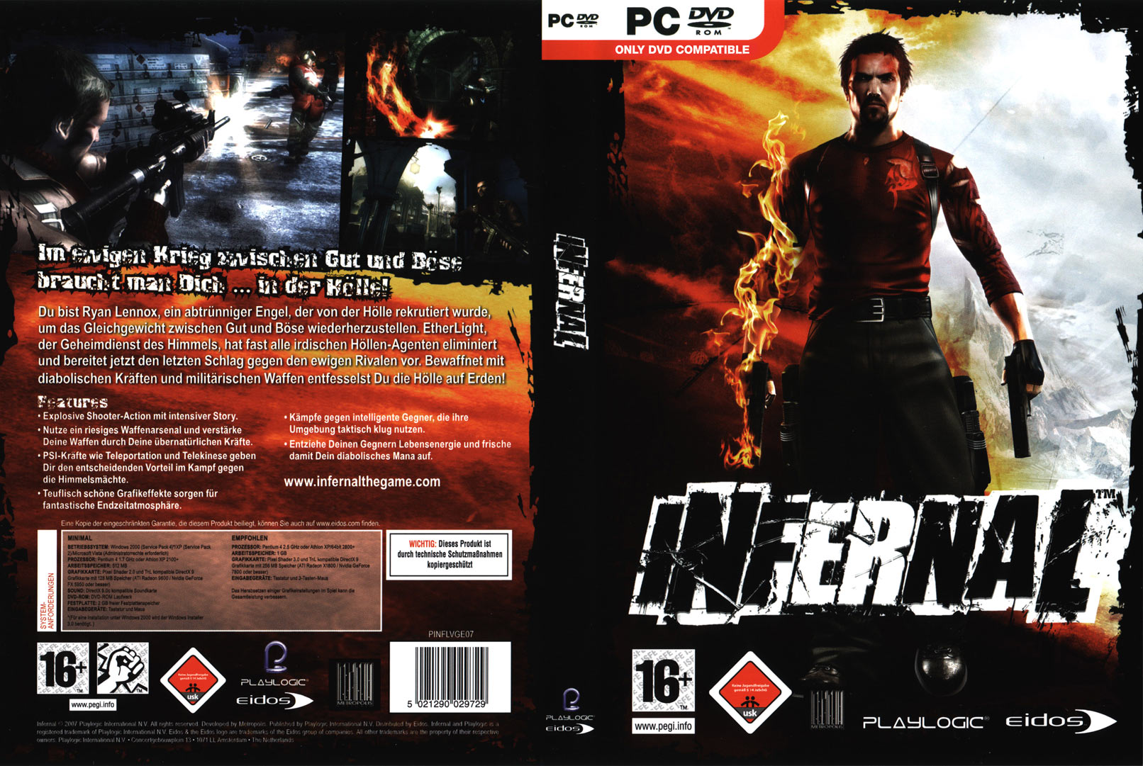 Infernal - DVD obal
