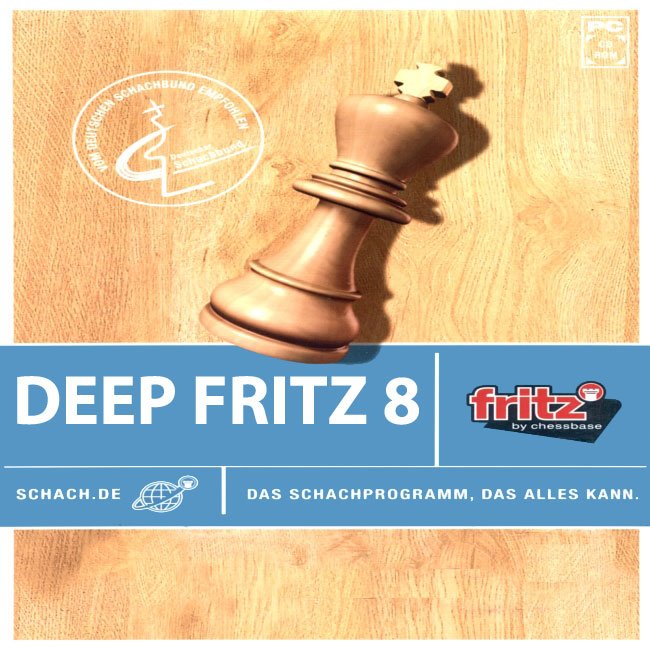 Deep Fritz 8 - pedn CD obal