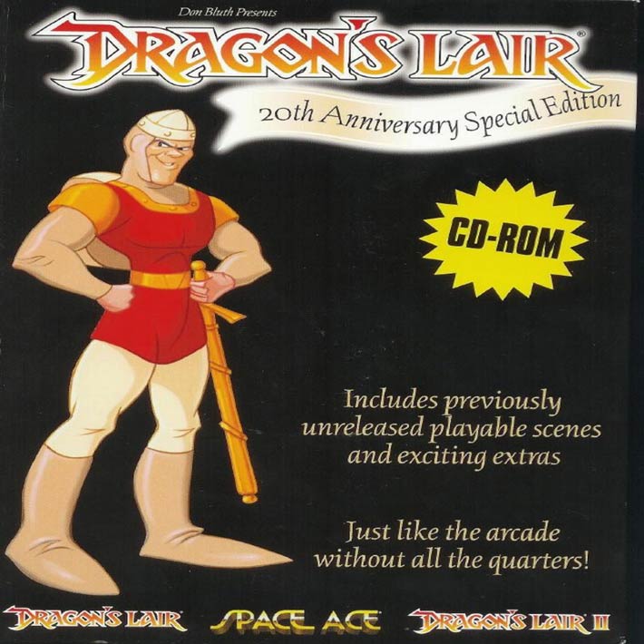 Dragon's Lair: 20th Anniversary Special Edition - pedn CD obal