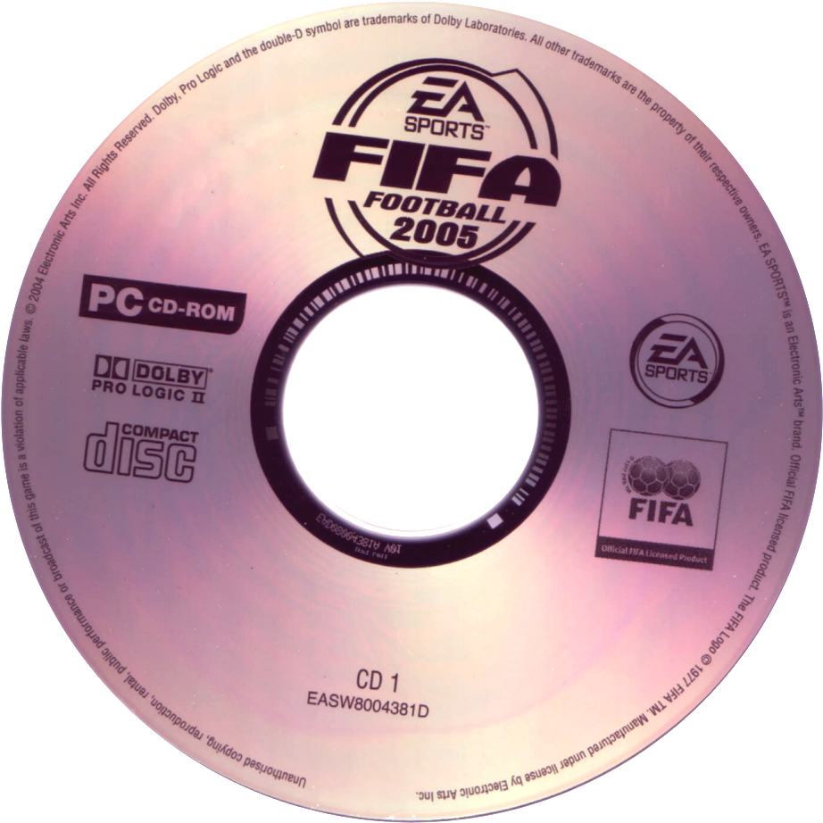 FIFA Soccer 2005 - CD obal