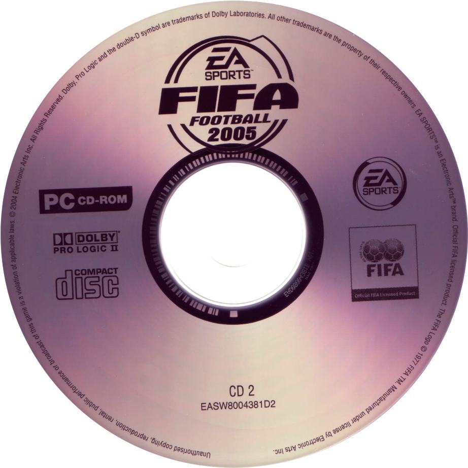 FIFA Soccer 2005 - CD obal 2