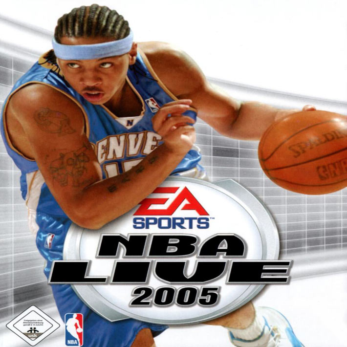 NBA Live 2005 - pedn CD obal