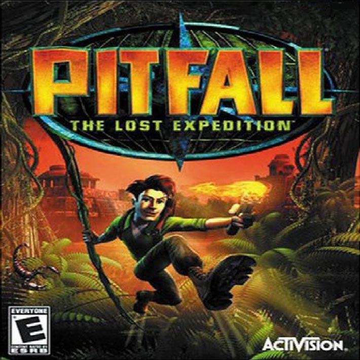 Pitfall: The Lost Expedition - pedn CD obal