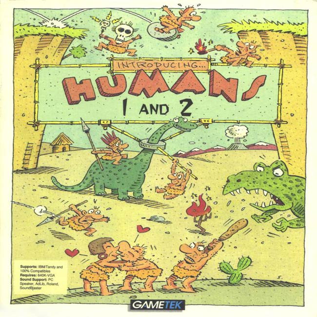 Humans 1 and 2 - pedn CD obal