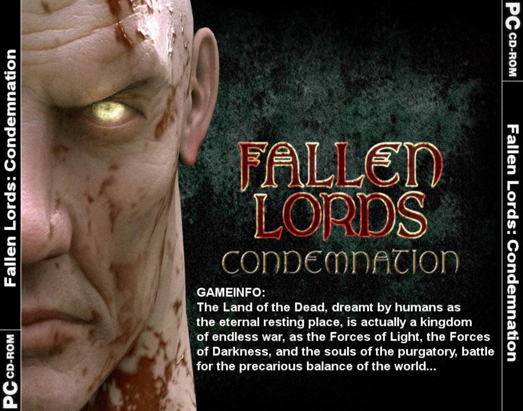 Fallen Lords: Condemnation - zadn CD obal
