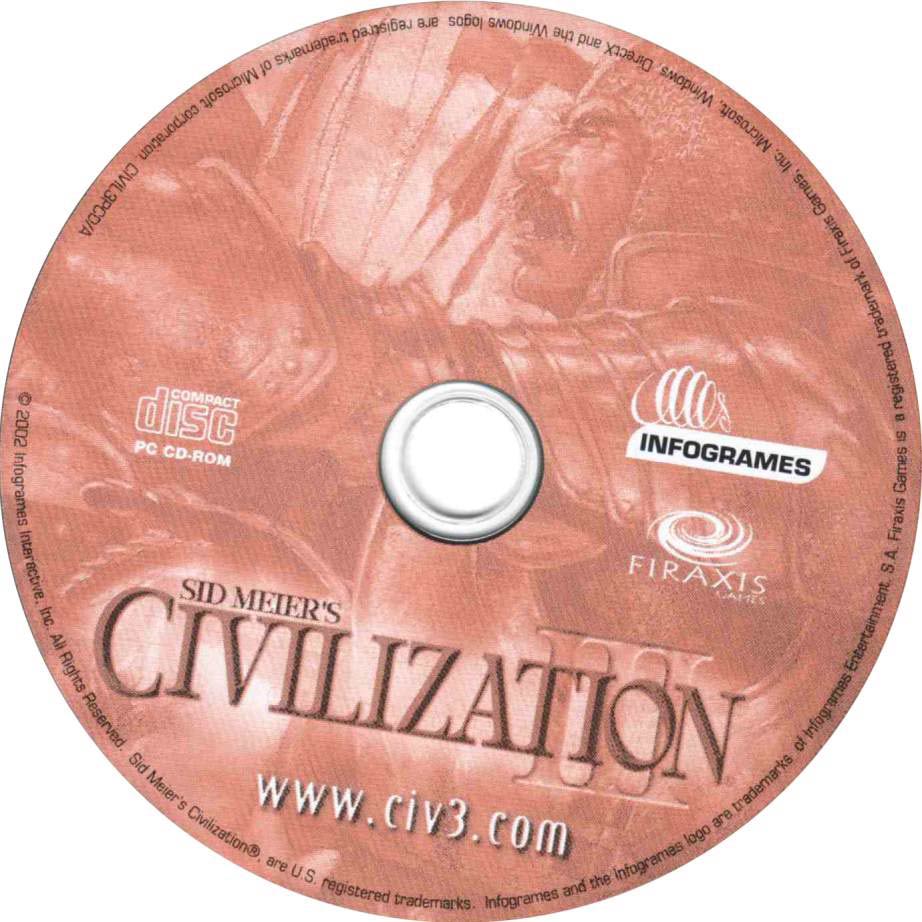 Civilization 3 - CD obal 2