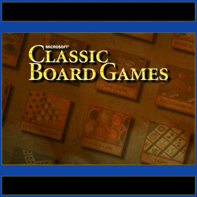 Microsoft Classic Board Games - pedn CD obal
