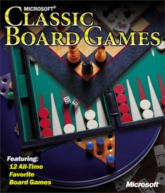 Microsoft Classic Board Games - pedn CD obal 2