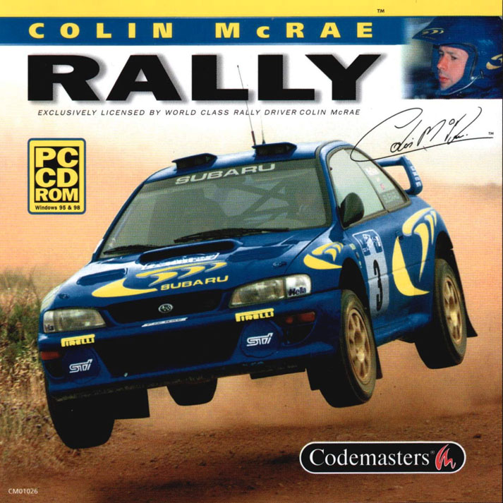 Colin McRae Rally - pedn CD obal
