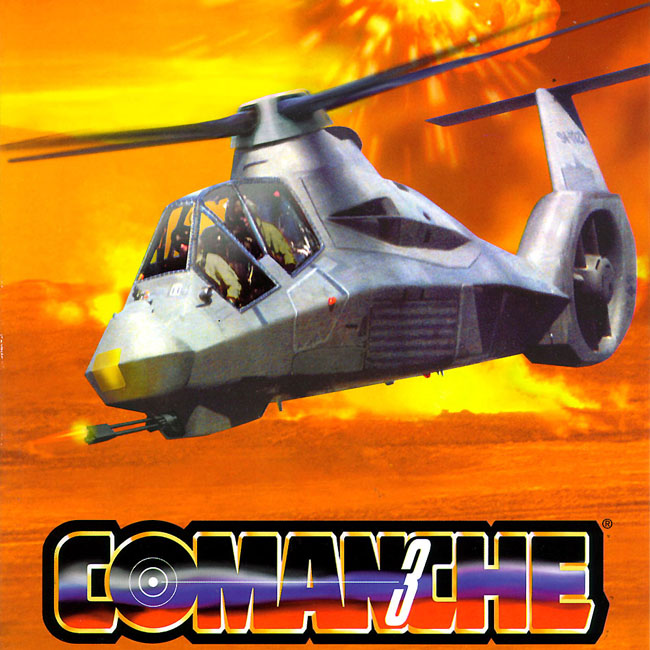 Comanche 3 - pedn CD obal