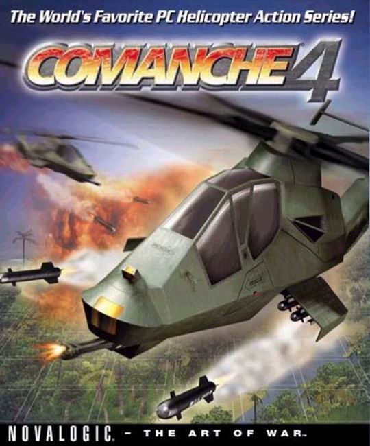 Comanche 4 - pedn CD obal