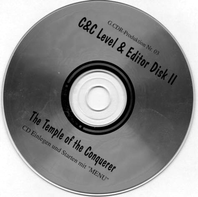 Command & Conquer Level: The Temple of the Conquerer - CD obal