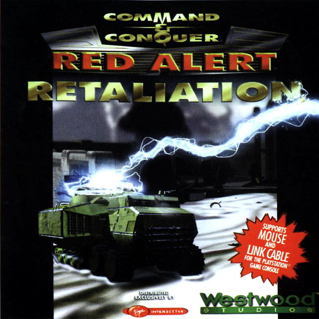 Command & Conquer: Red Alert: Retaliation - pedn CD obal