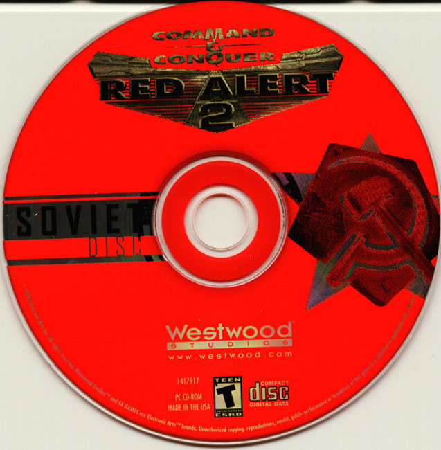 Command & Conquer: Red Alert 2 - CD obal 2