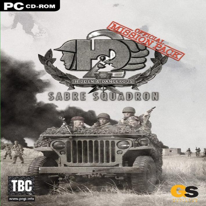 Hidden & Dangerous 2: Sabre Squadron - pedn CD obal