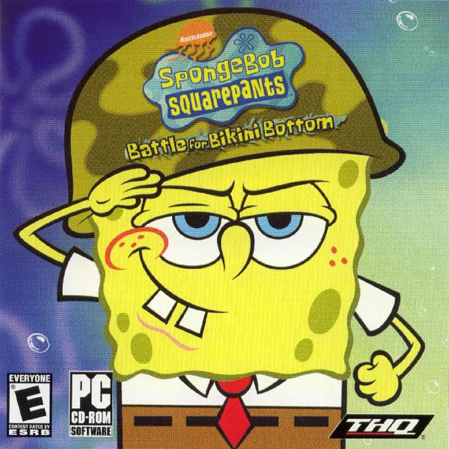 SpongeBob SquarePants: Battle For Bikini Bottom - pedn CD obal