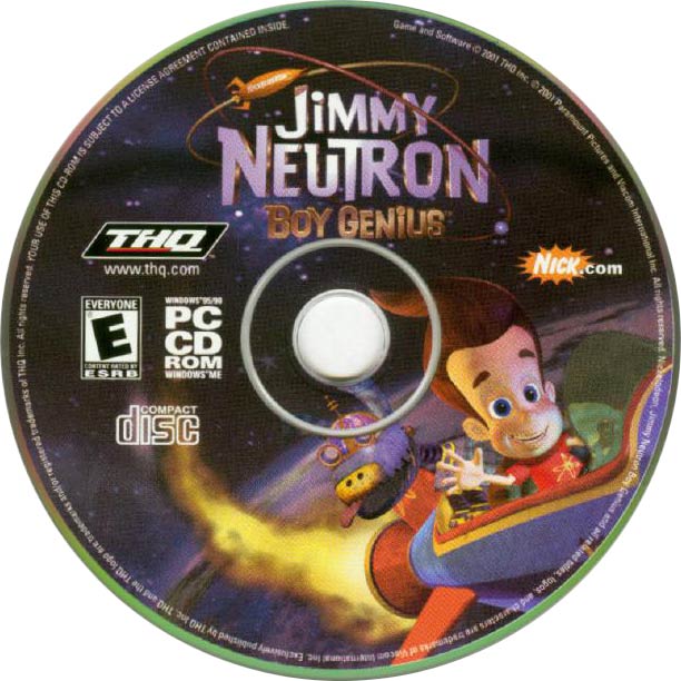 Jimmy Neutron: Boy Genius - CD obal