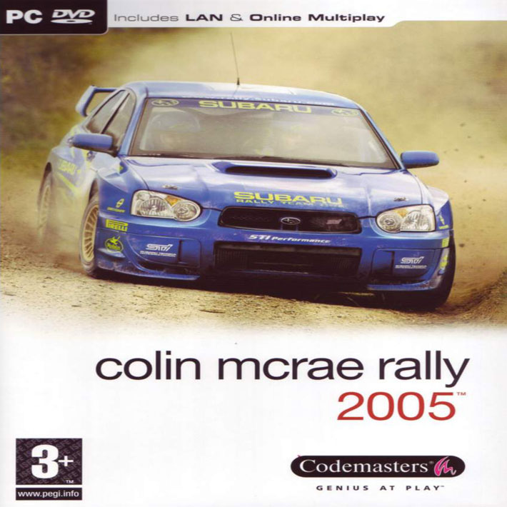 Colin McRae Rally 2005 - pedn CD obal