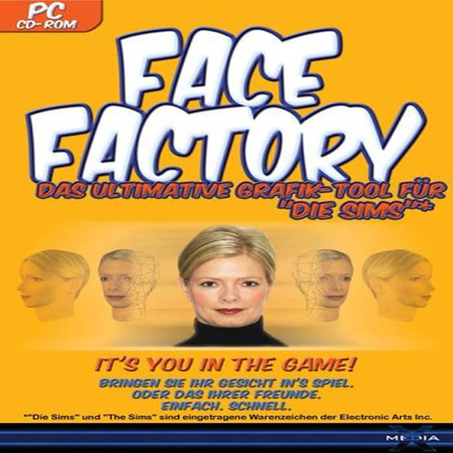 The Sims: Face Factory - pedn CD obal