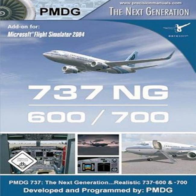 Microsoft Flight Simulator 2004: Boeing B737: The Next Generation - pedn CD obal