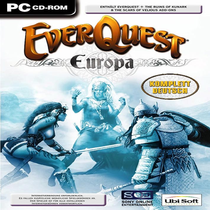 EverQuest: Europa - pedn CD obal