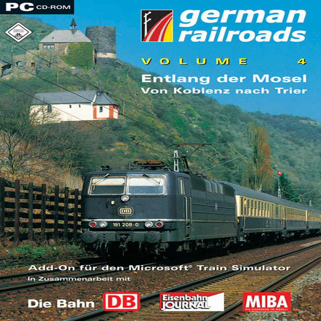 German Railroads 4 - pedn CD obal