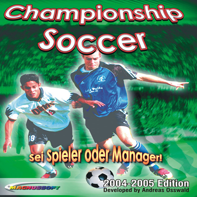 Championship Soccer 2004-2005 Edition - pedn CD obal