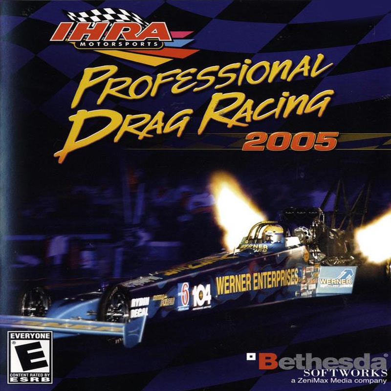 IHRA Professional Drag Racing 2005 - pedn CD obal