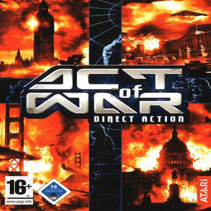 Act of War: Direct Action - pedn CD obal
