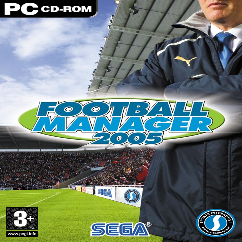 Football Manager 2005 - pedn CD obal