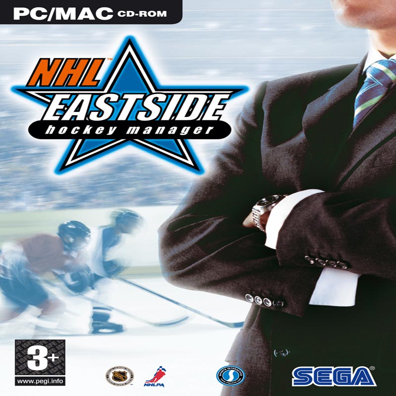 NHL Eastside Hockey Manager - pedn CD obal