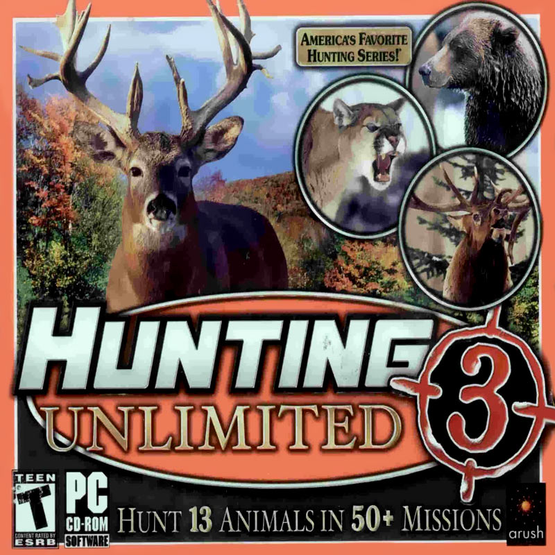 Hunting Unlimited 3 - pedn CD obal