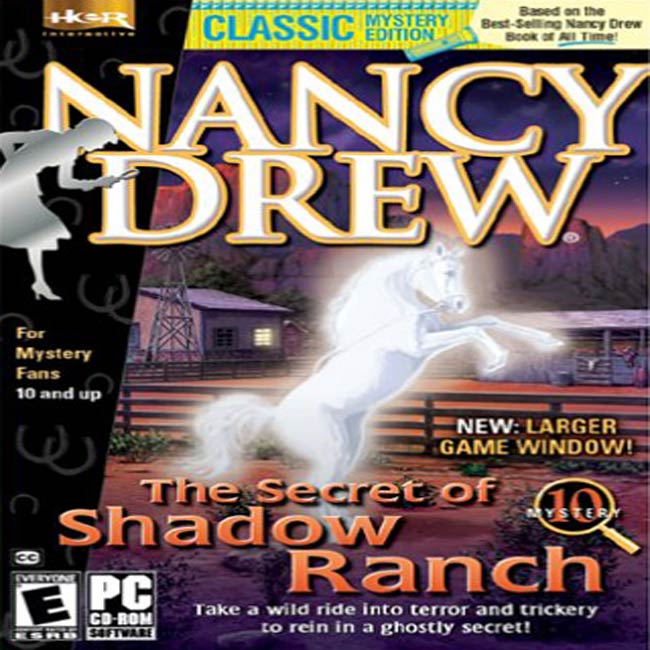 Nancy Drew: The Secret of Shadow Ranch - pedn CD obal