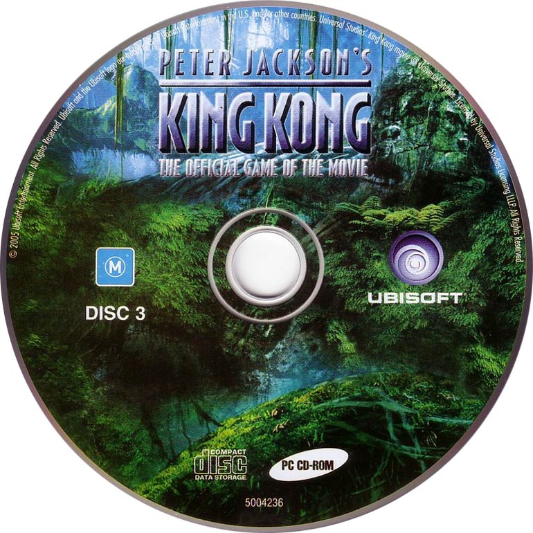 Peter Jackson's King Kong - CD obal 3