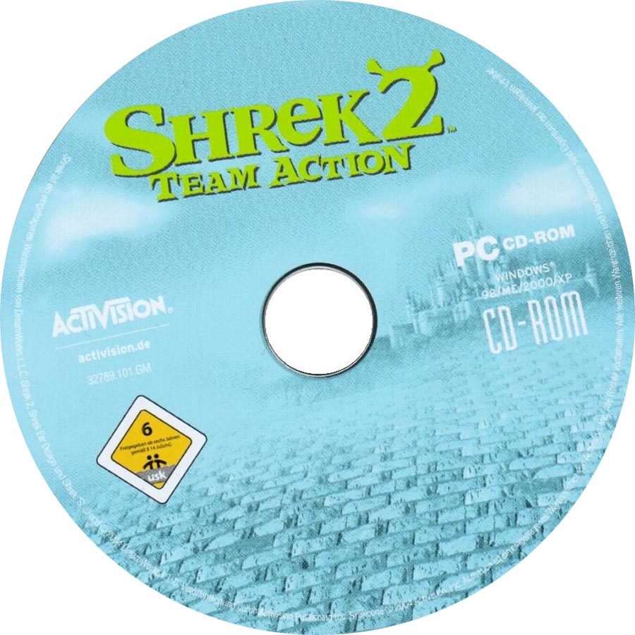 Shrek 2: Team Action - CD obal