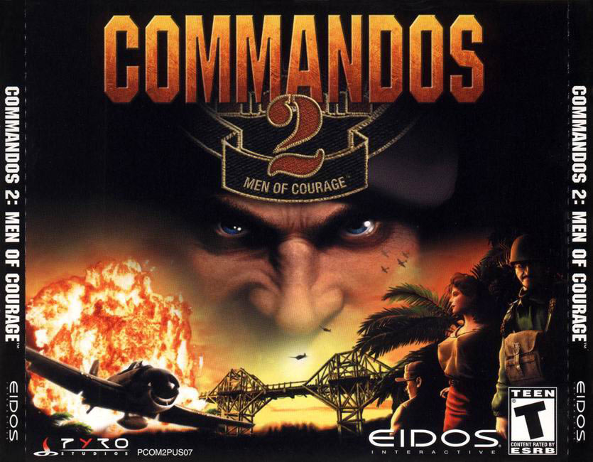 Commandos 2: Men of Courage - pedn CD obal 3
