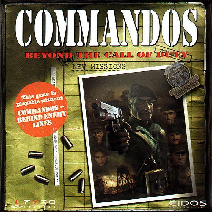 Commandos: Beyond the Call of Duty - pedn CD obal